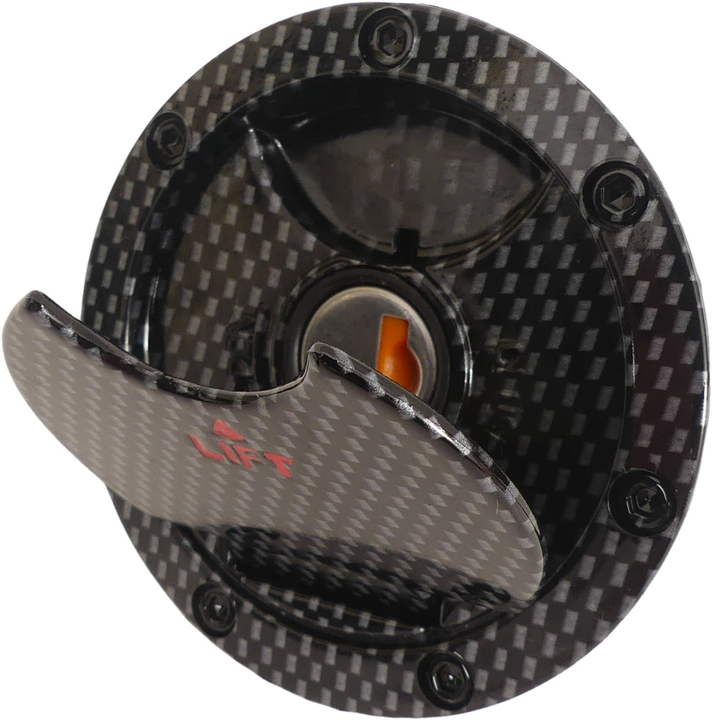 Tankdop met slot Yamaha Aerox (tot bouwjaar 2014) - carbon