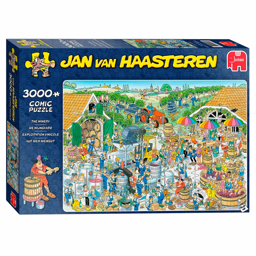 Jan van Haasteren Legpuzzel De Wijnmakerij, 3000st.