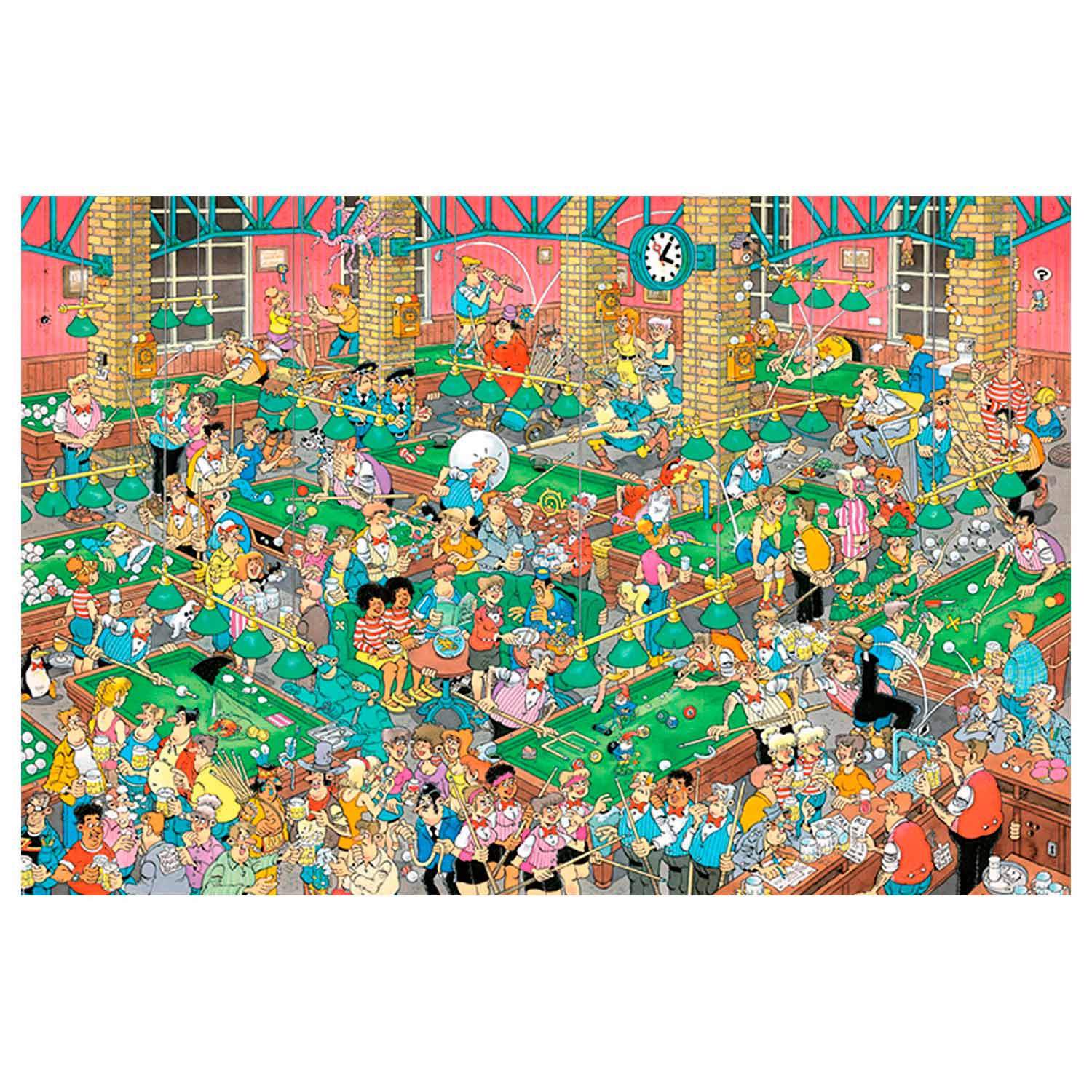 Jan van Haasteren Legpuzzel Krijt op Tijd!, 1500st.