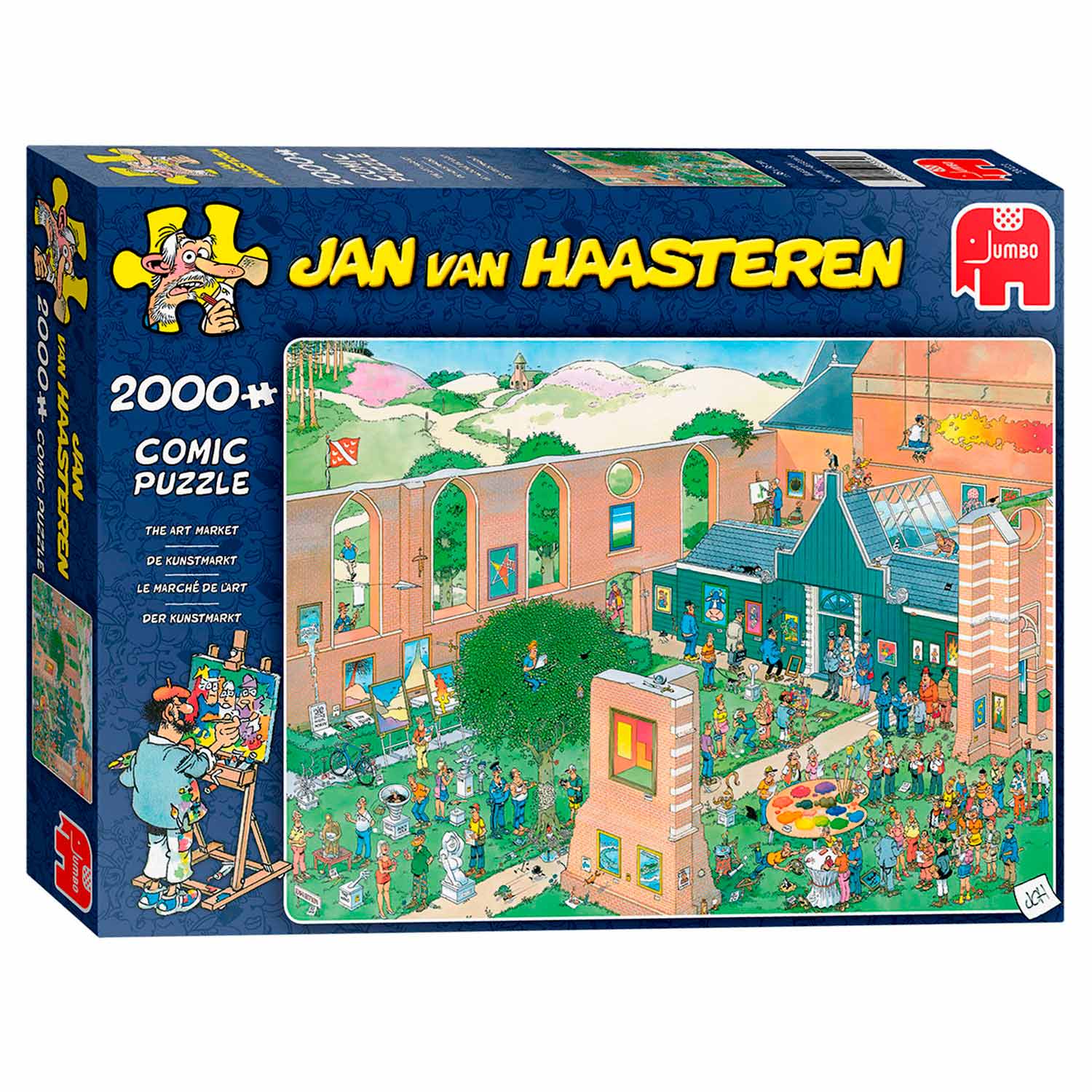 Jumbo jvh de kunstmarkt 2000pcs