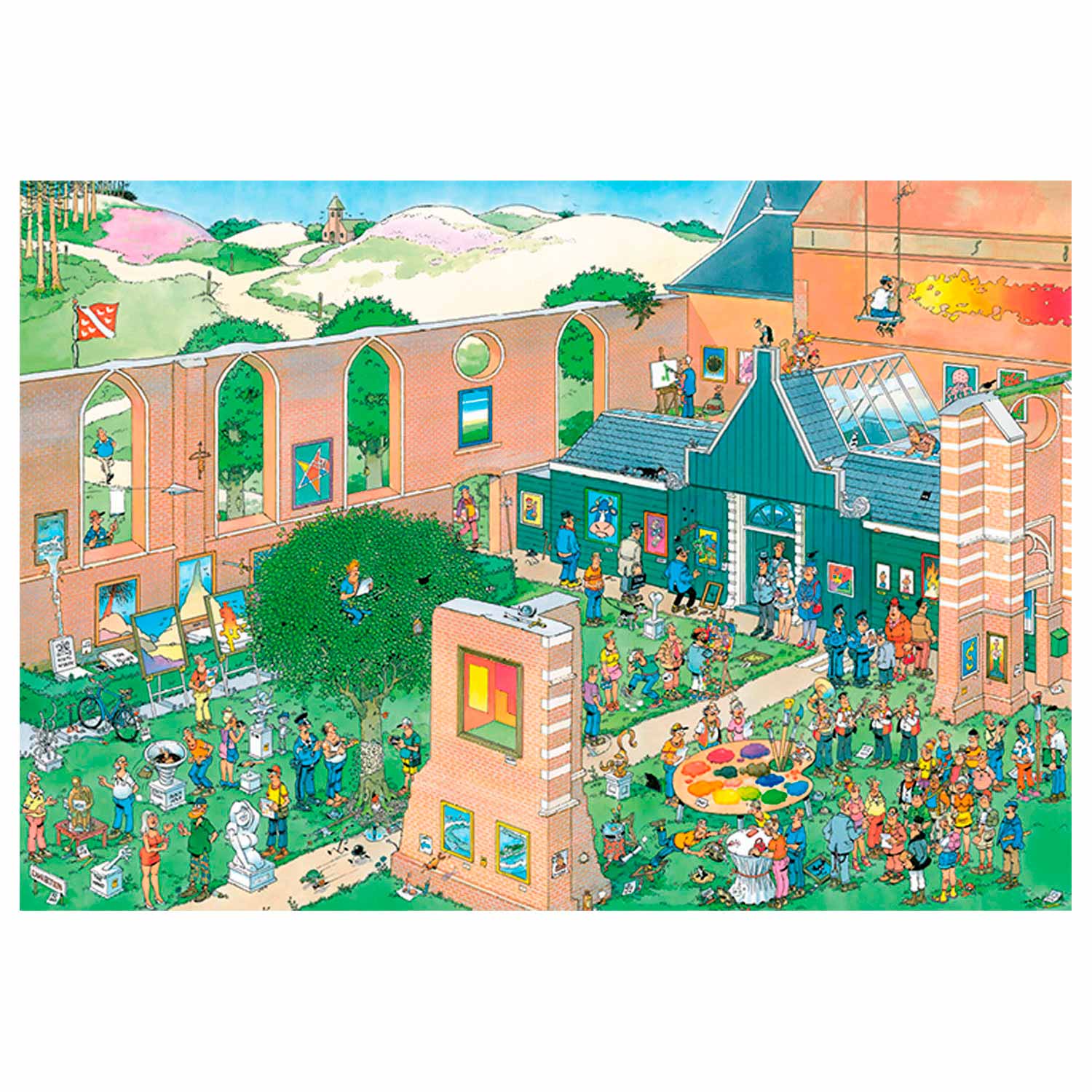 Jumbo jvh de kunstmarkt 2000pcs