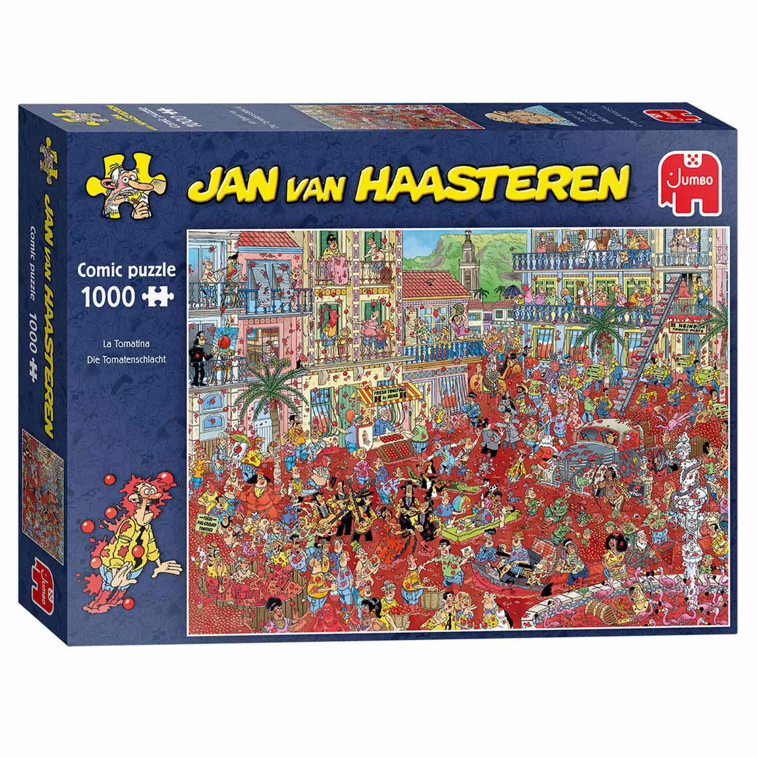 Jumbo Legpuzzel La Tomatina, 1000st.