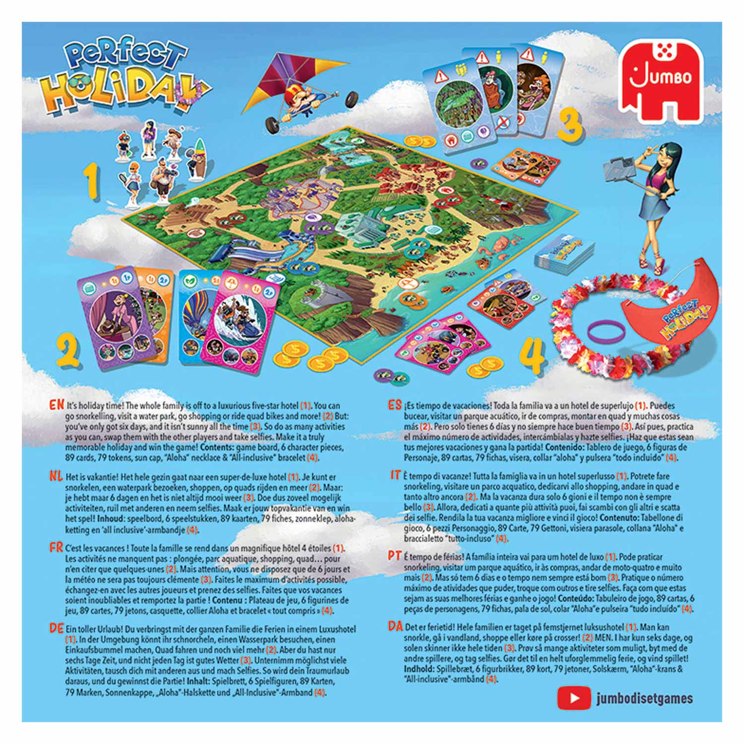 Jumbo Perfect Holiday Bordspel