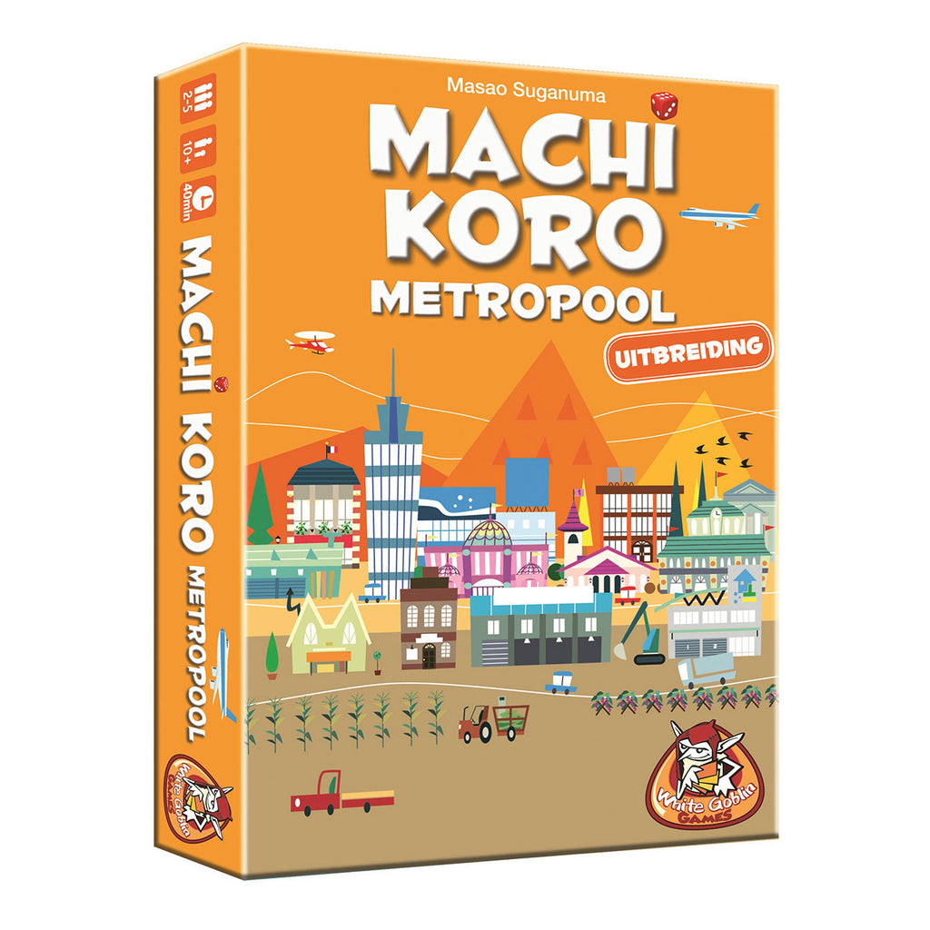 White goblin games machi koro uitbreiding - metropool