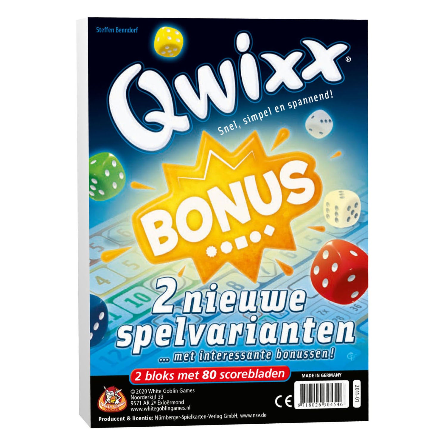 White goblin games qwixx bonus