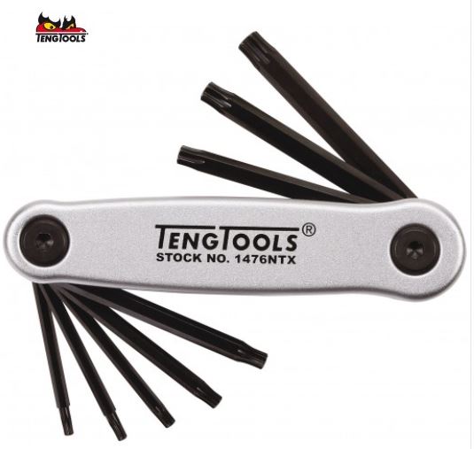 Inbussleutelset Tengtools 7delig