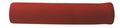 Qt cycle tech handvatten siliconen 130 mm rood blister 0502142