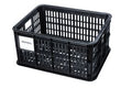 Fietskrat Basil Klein 25L Zwart (Mik)