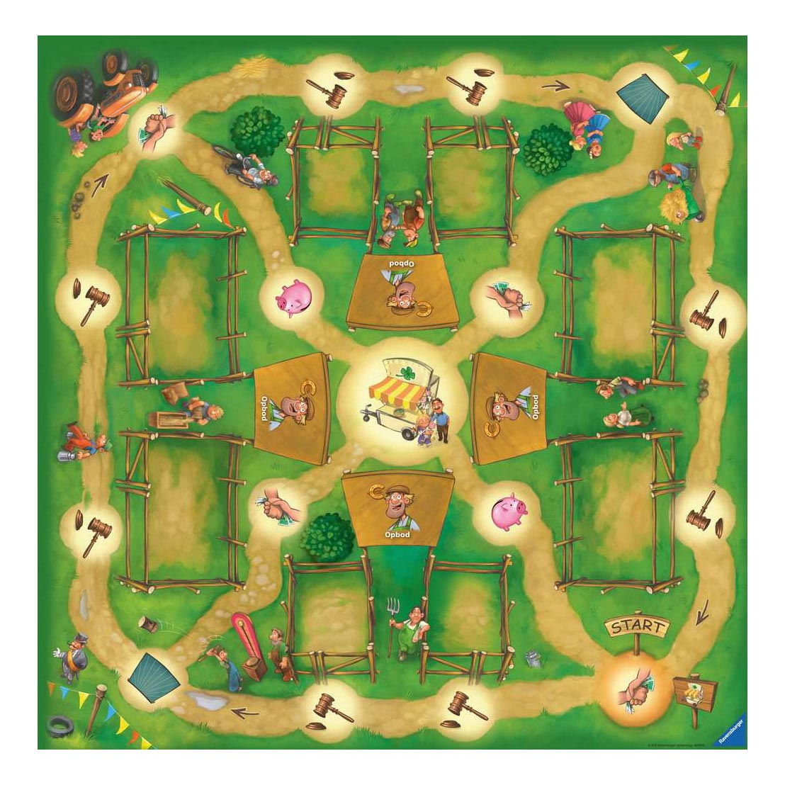 Ravensburger Koehandel Bordspel