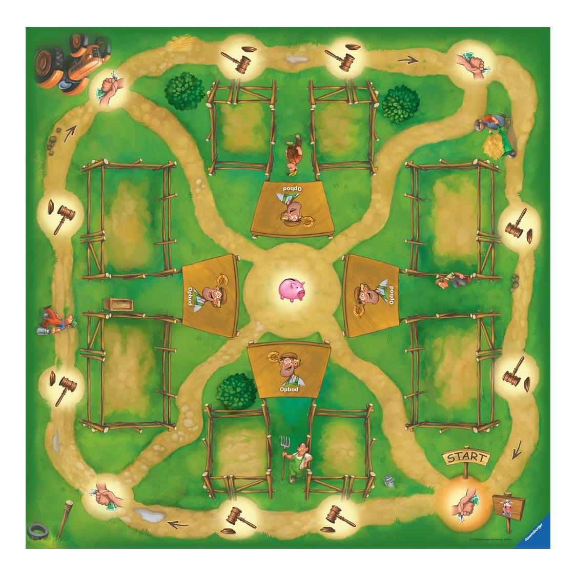 Ravensburger Koehandel Bordspel