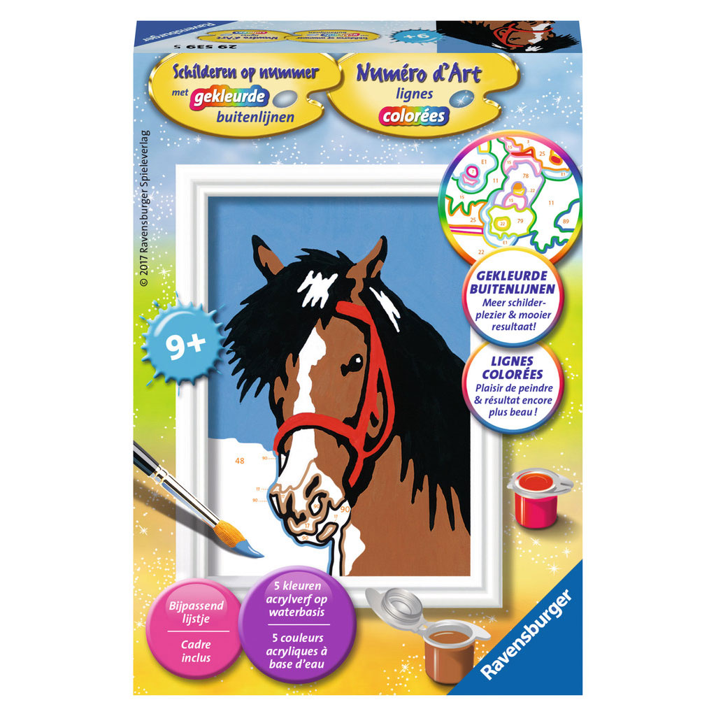 Ravensburger Schilderen op Nummer Paardenblik