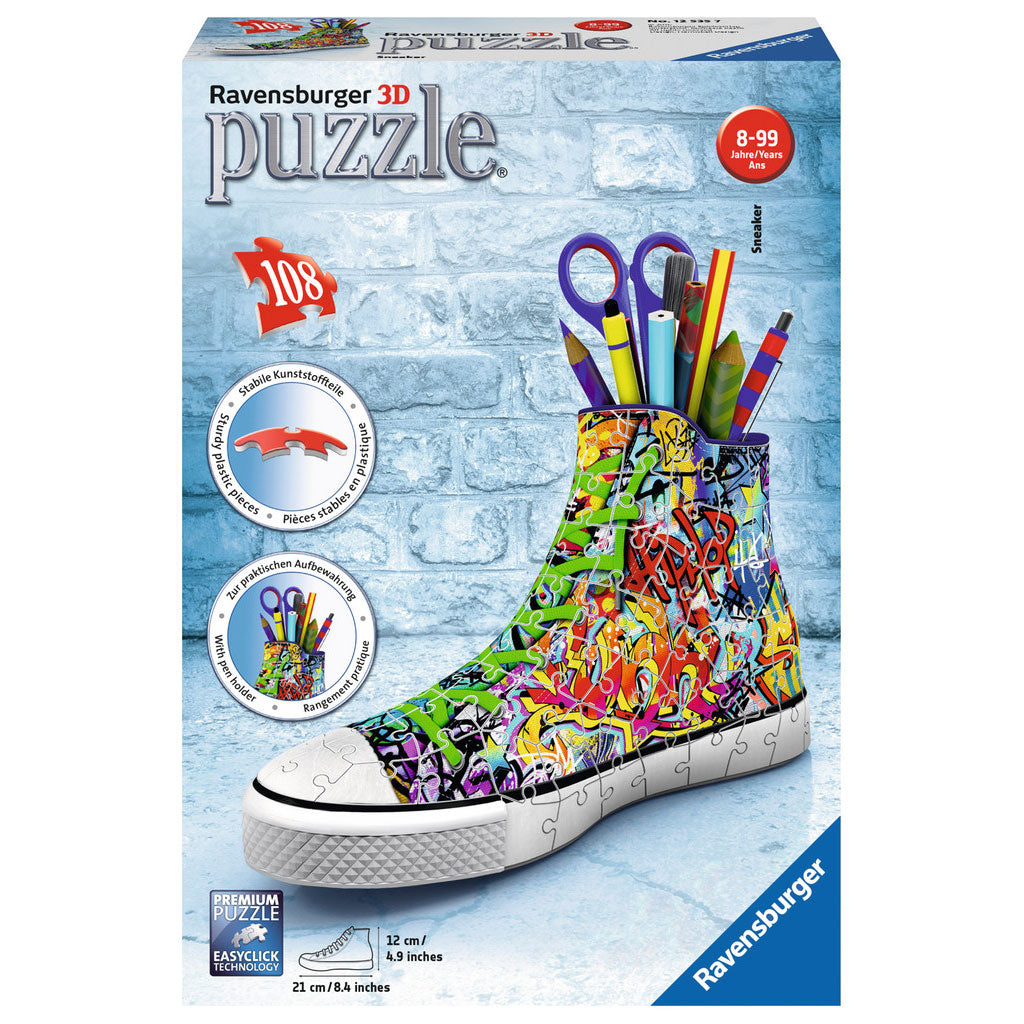 Ravensburger 3D Puzzel Sneaker Graffiti