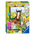 Ravensburger Schilderen op Nummer Paard met Kittens