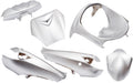 Edge plaatset 6-delig voor peugeot vivacity tot bouwjaar 2008 - zilver metallic