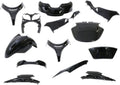 Edge Plaatset Maxi scooter Burgmann 13 delig zwart metallic bj. 2007 tot 2012