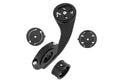 Trivio - stuurhouder garmin wahoo bryton ø31.8mm (+shim ø25.4 22.2mm) aluminium zwart