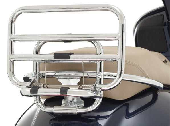 Achterdrager opklapbaar Vespa GTS 300 chroom origineel