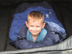 Outwell Convertible Junior slaapzak blauw