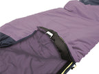 Outwell Convertible Junior slaapzak paars
