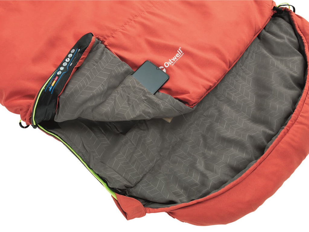 Outwell Campion Lux Rood slaapzak