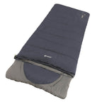 Outwell Contour Lux slaapzak blauw - rits links