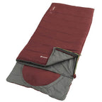 Outwell Contour Lux slaapzak rood - rits rechts