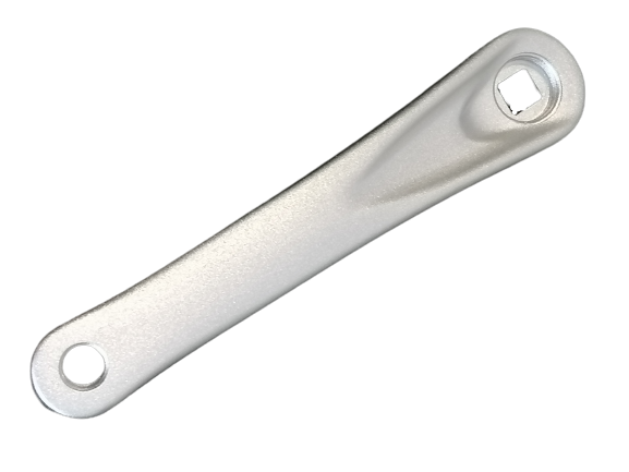 Pro Crank links zilver aluminium 170 mm