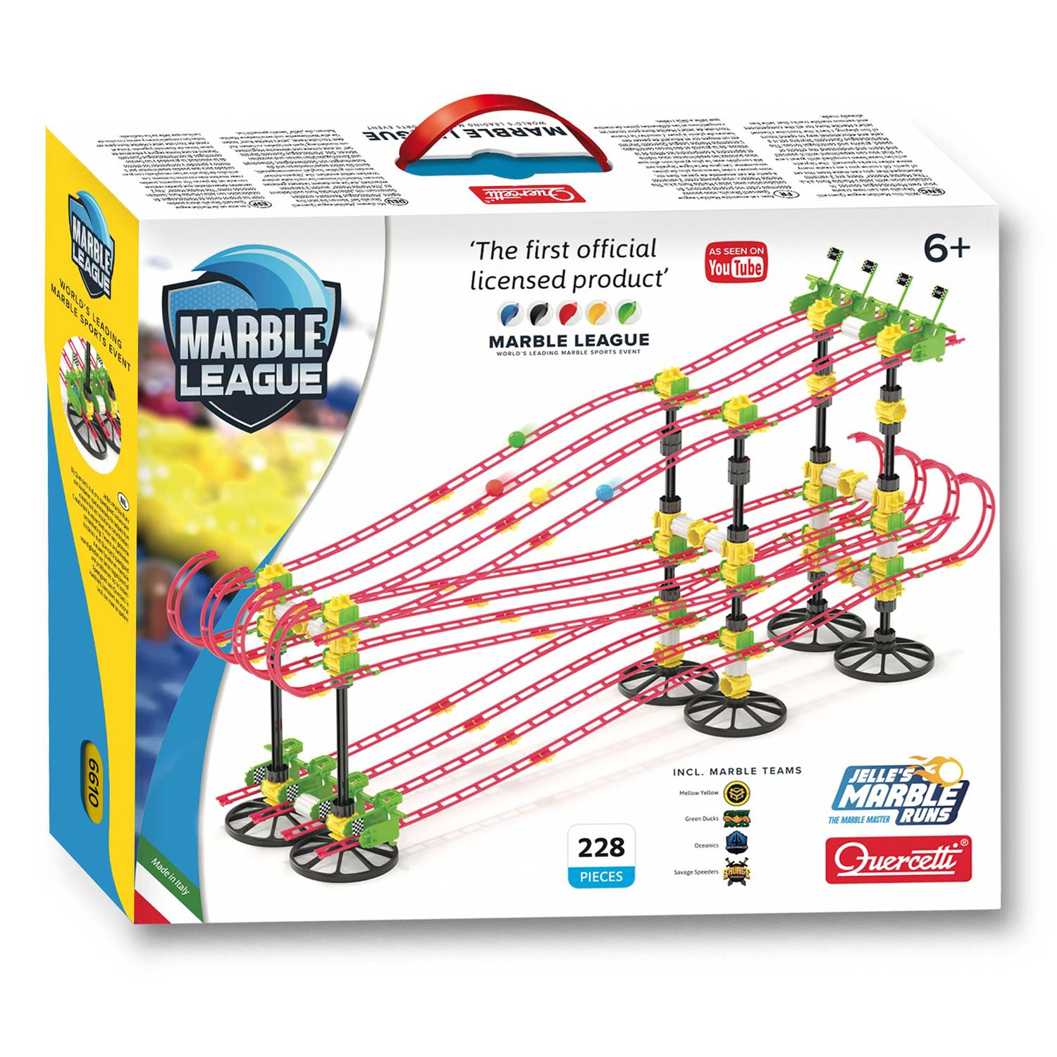 Quercetti Jelle #039;s Marble Runs Knikkerbaan 228-delig