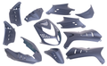 Edge plaatset peugeot speedfight 2 - 13 delig - mat donkerblauw