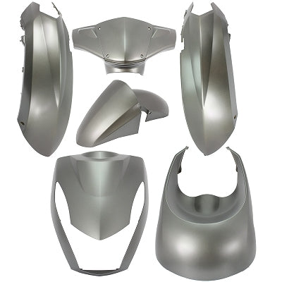 Edge Plaatset Kisbee 2T/4T 6-delig Mat Grijs
