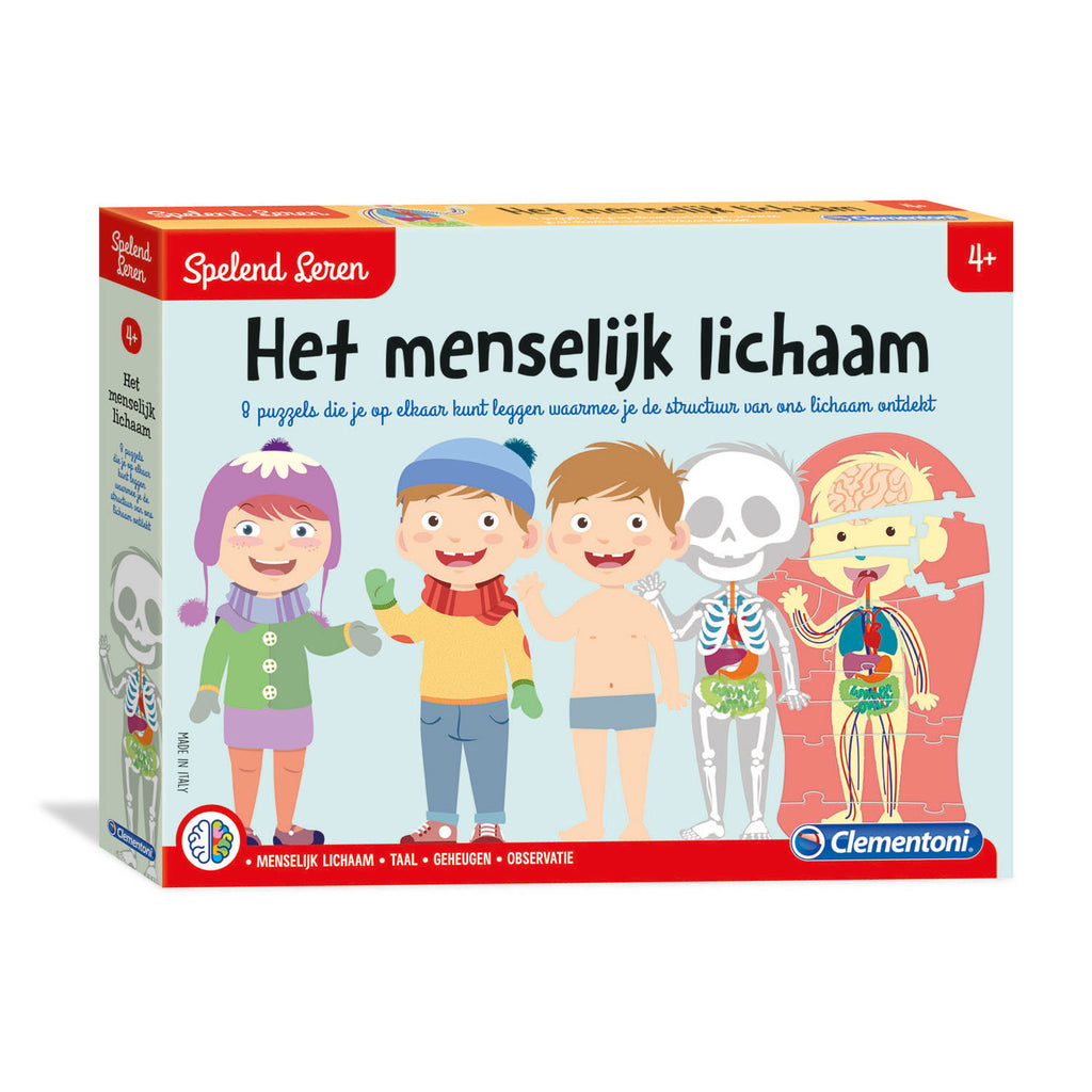 Clementoni Spelend Leren Het Menselijk Lichaam