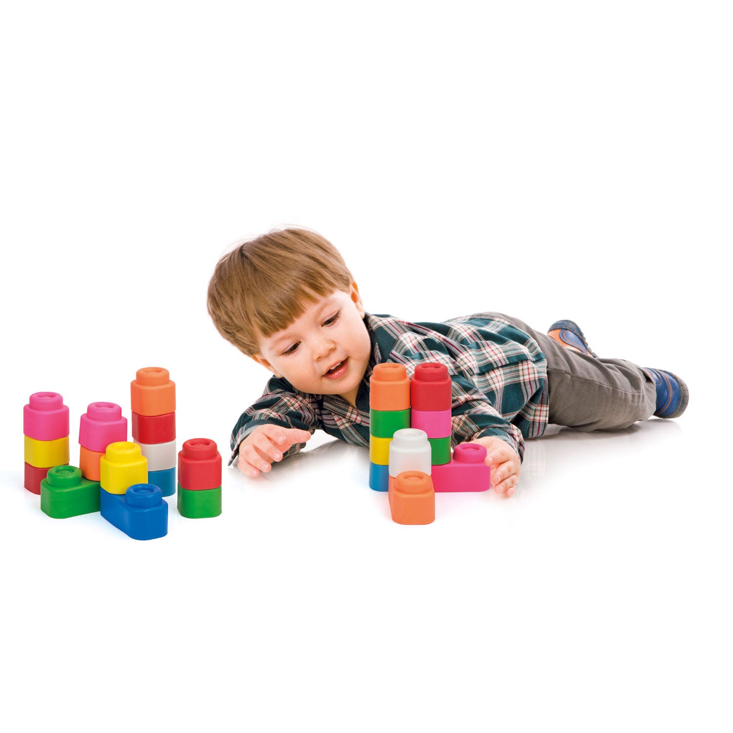 Clementoni Baby Clemmy Zachte Blokken, 48st.