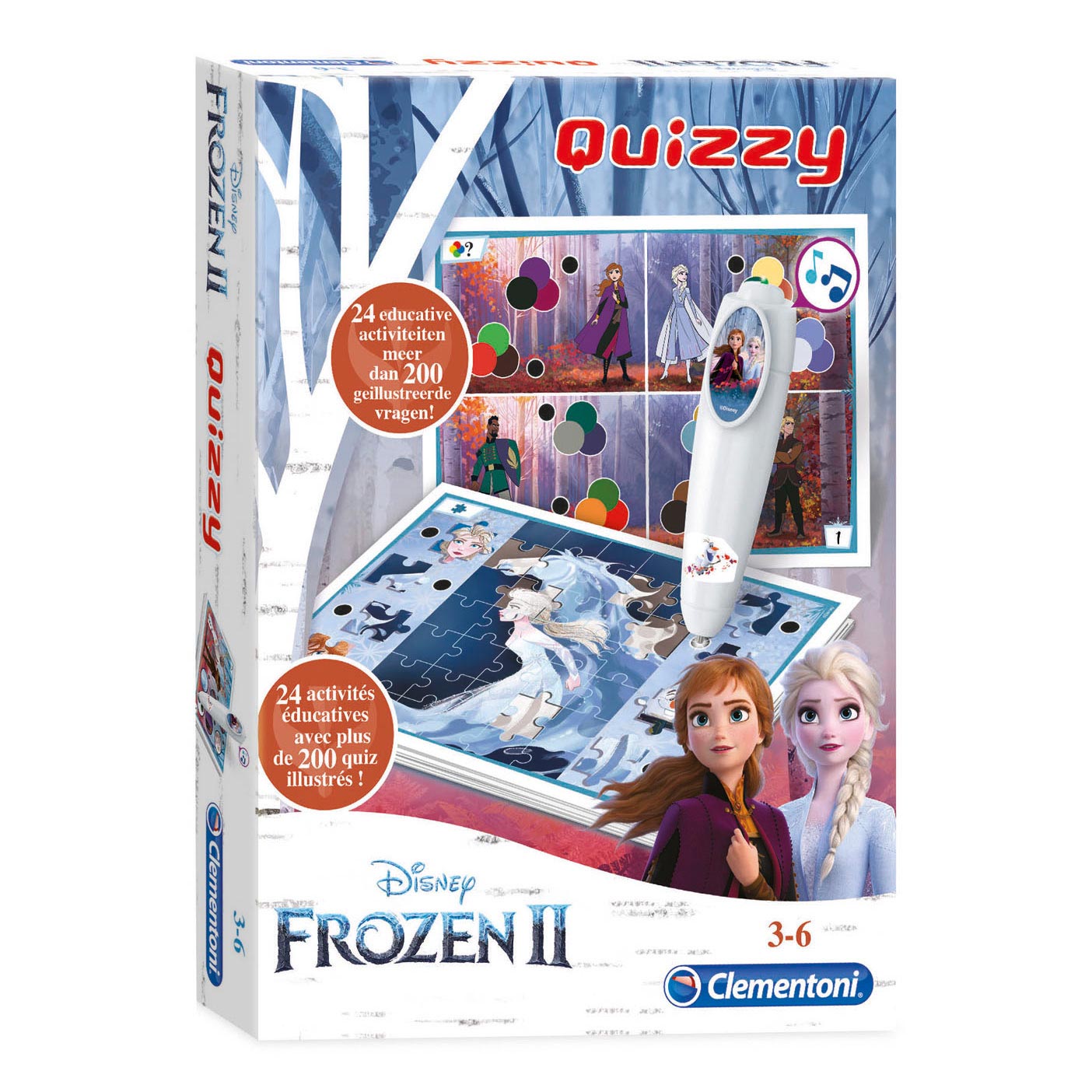 Clementoni disney frozen 2 quizzy met geluid
