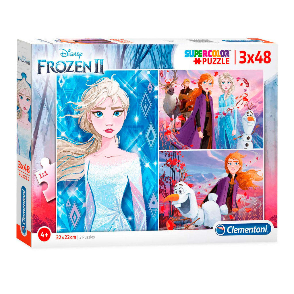 Clementoni Puzzel Frozen 2, 3x48st.