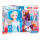 Clementoni Puzzel Frozen 2, 3x48st.