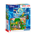 Clementoni Puzzel Peter Pan en Book, 2x60st.