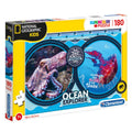 Clementoni National Geographic Puzzel Oceaan, 180st.