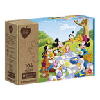 Clementoni Play for Future Puzzel Mickey Mouse, 104st.