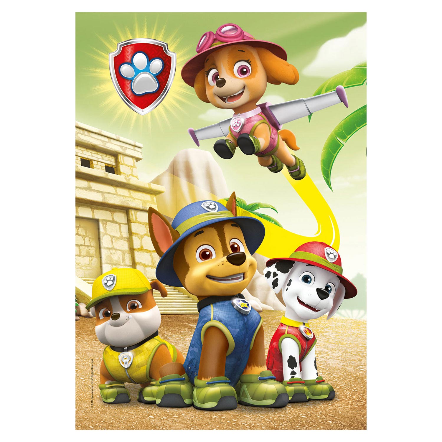 Clementoni Puzzel PAW Patrol, 3x48st.
