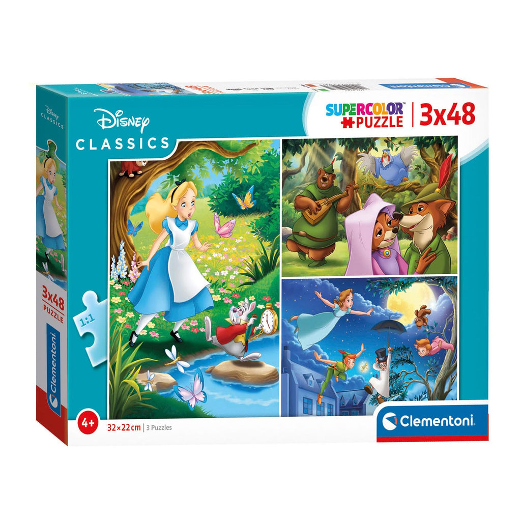 Clementoni Puzzel Classics, 3x48st.