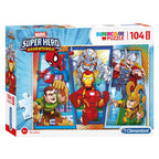 Clementoni Maxi Puzzel Superhelden, 104st.