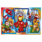 Clementoni Maxi Puzzel Superhelden, 104st.