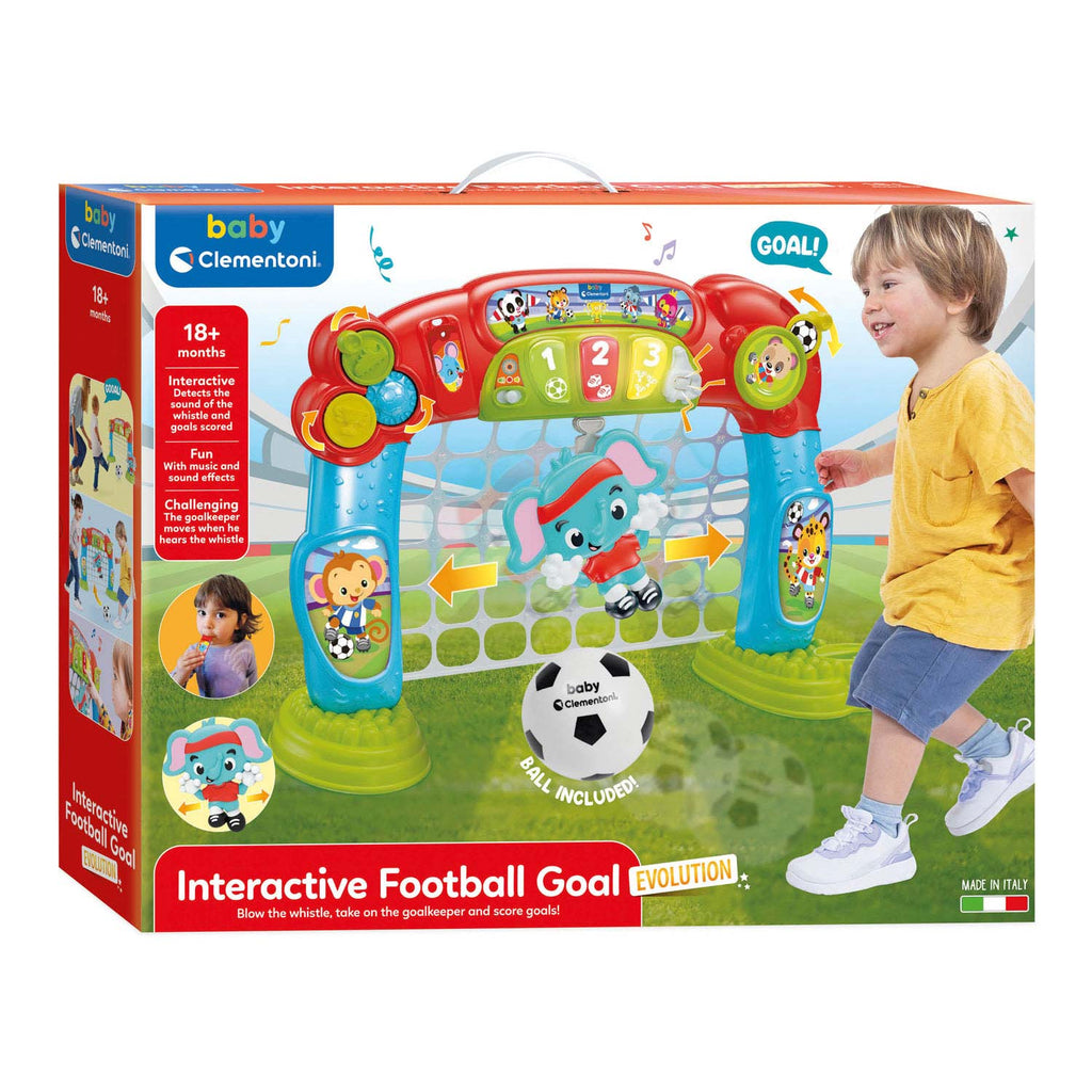 Clementoni Baby Voetbaldoel met Licht en Geluid