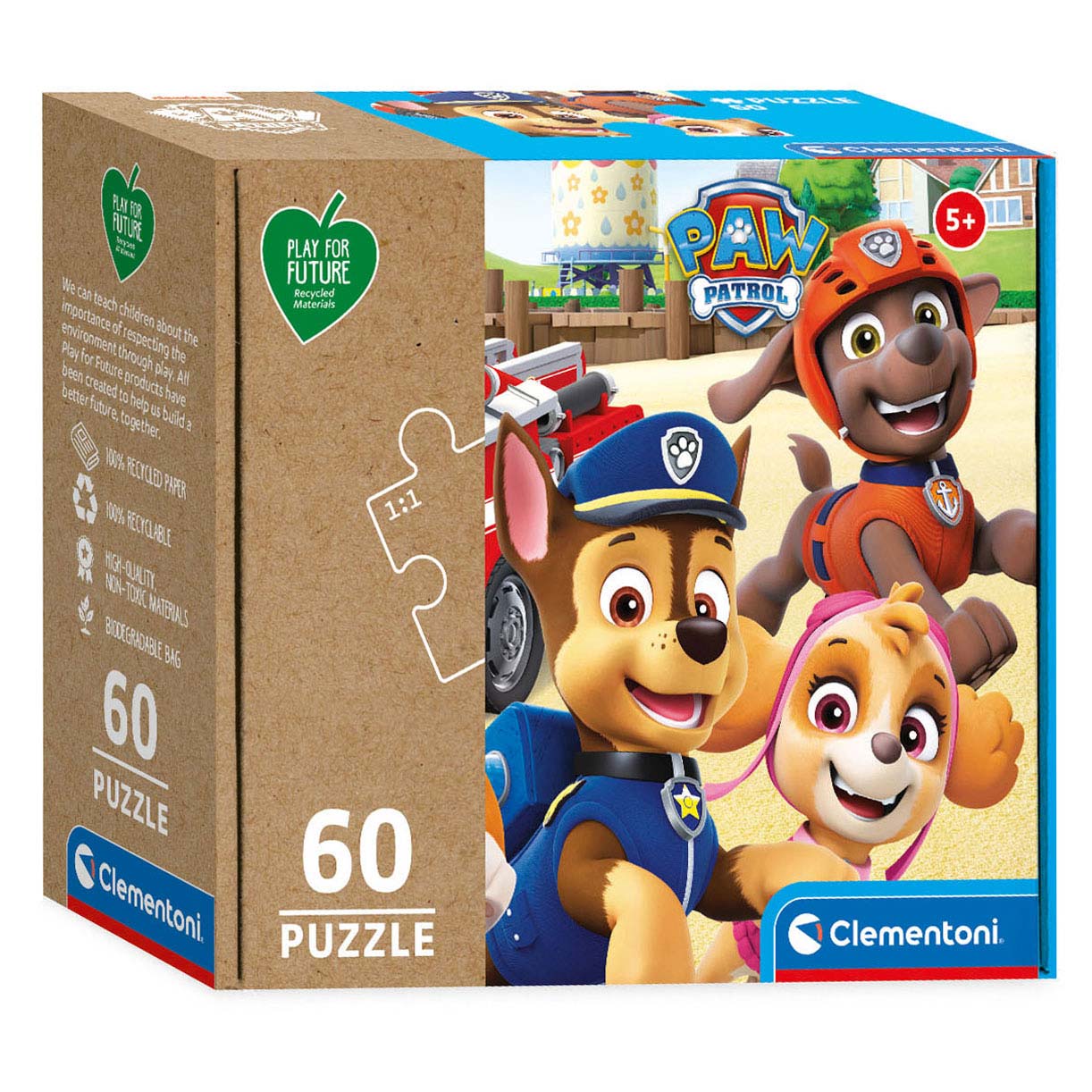 Clementoni Play for Future Puzzel PAW Patrol, 60st.