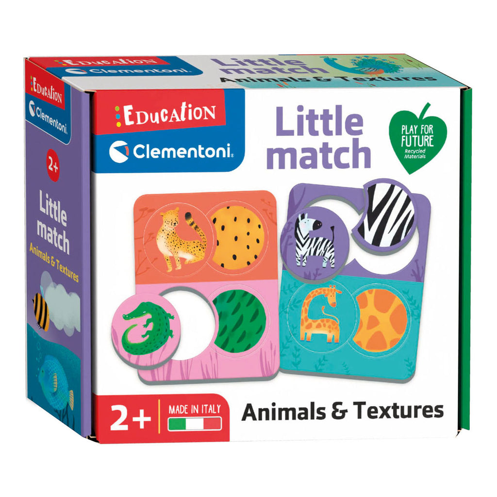 Clementoni Education Little Match Dieren en hun Huid