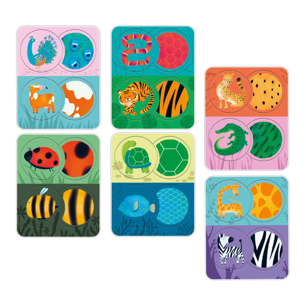 Clementoni Education Little Match Dieren en hun Huid