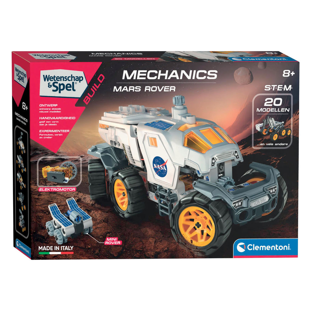 Clementoni Wetenschap & Spel Mechanica Rover NASA