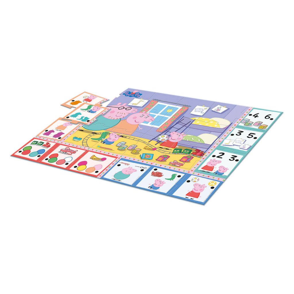 Clementoni Vloerpuzzel Groot Interactief Peppa Pig