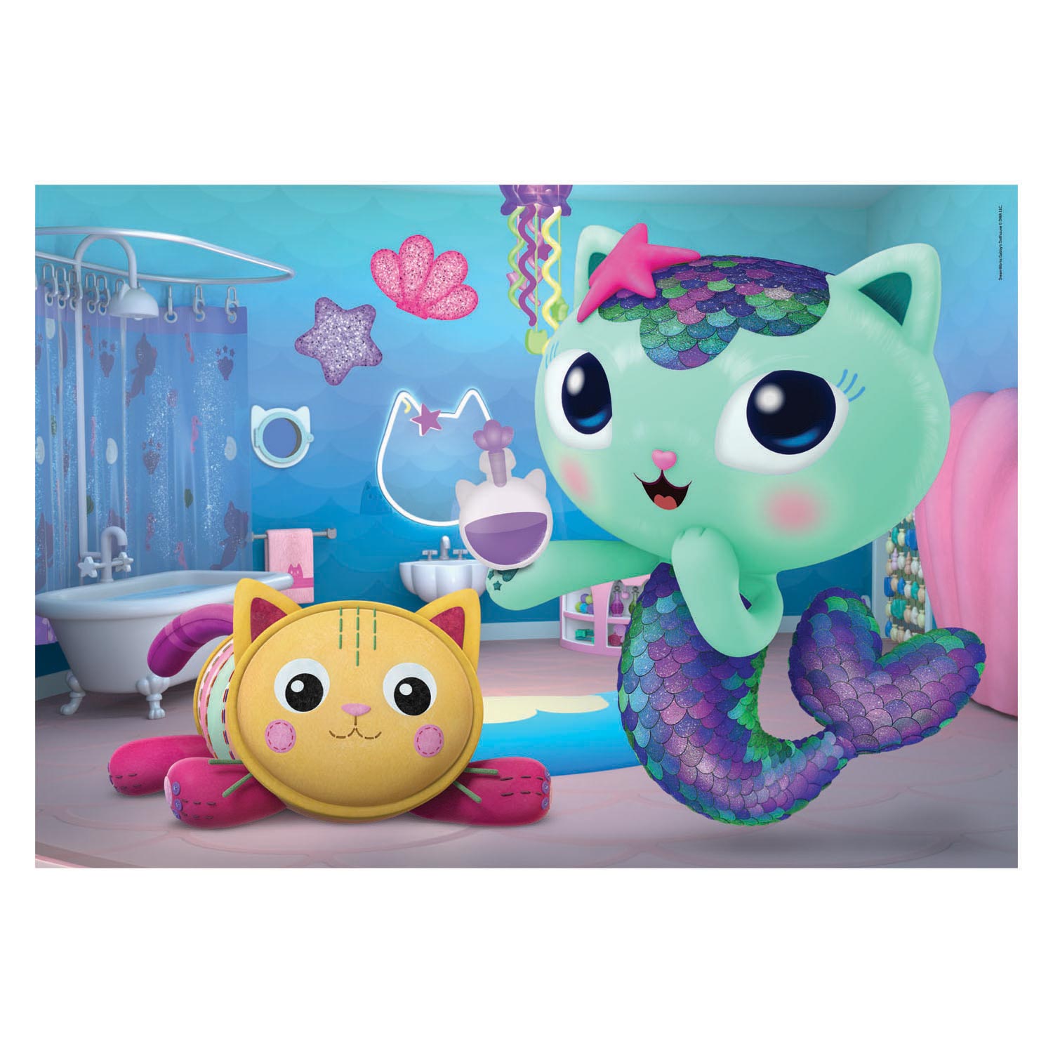 Clementoni Puzzel Gabby's Poppenhuis, 3x48st.