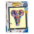 Ravensburger Schilderen op Nummer Bonte Olifant